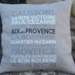 Coussin ville : Aix-en-Provence