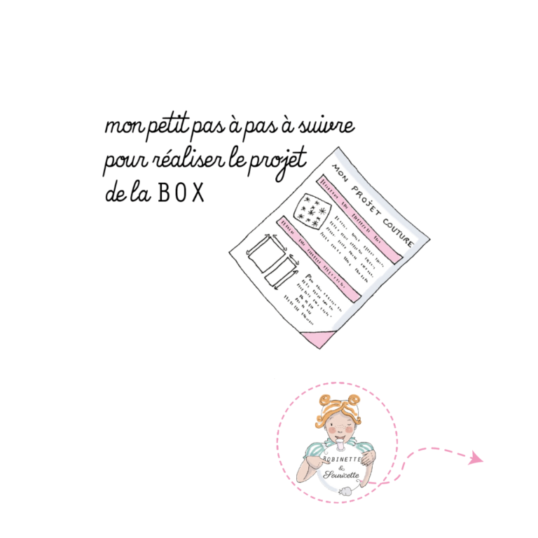 fiche pas à pas de la box couture