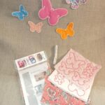 Kit guirlande à découper: 15 Papillons